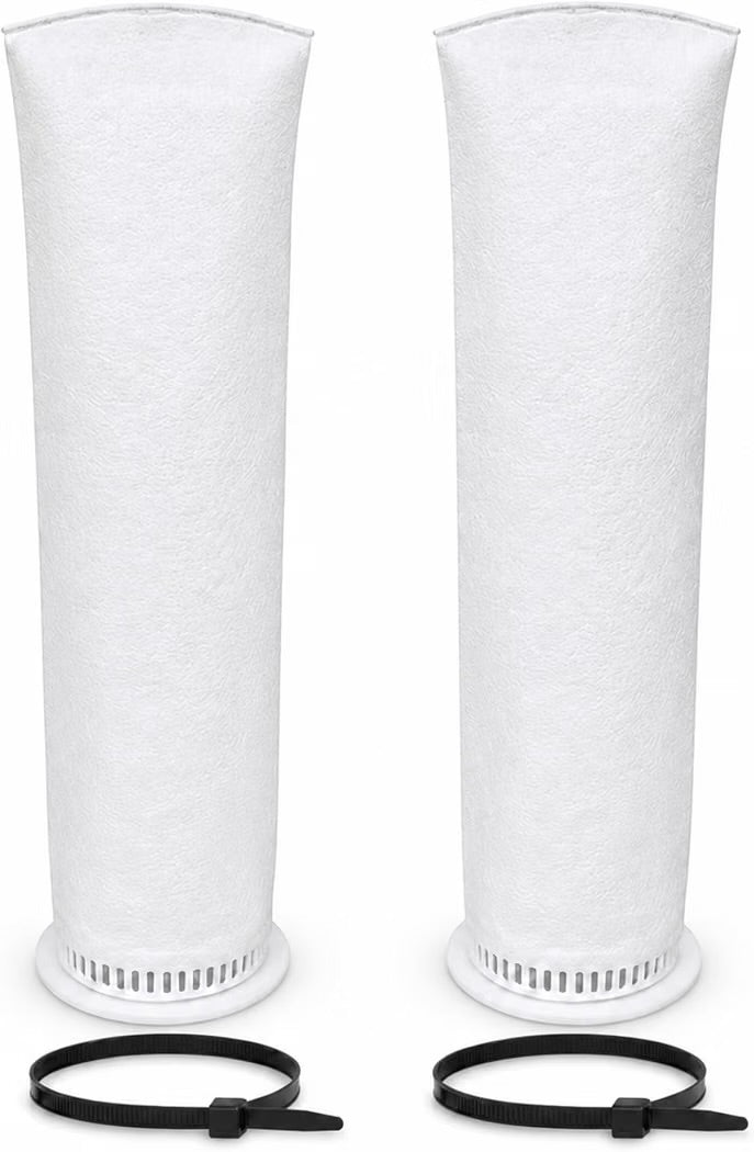 Whole House Water Filter Bag with Clamp – Sediment, Sand & Rust Filter