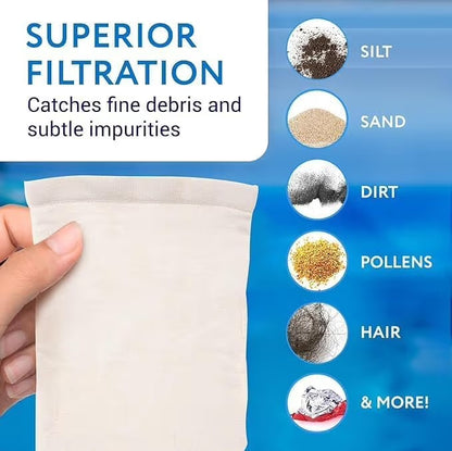 Whole House Water Filter Bag with Clamp – Sediment, Sand & Rust Filter