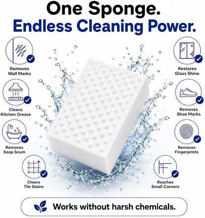 Magic Cleaning Eraser Sponge for Wall, Kitchen & Bathroom